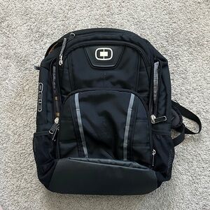 OGIO Black and Gray Men's Backpack